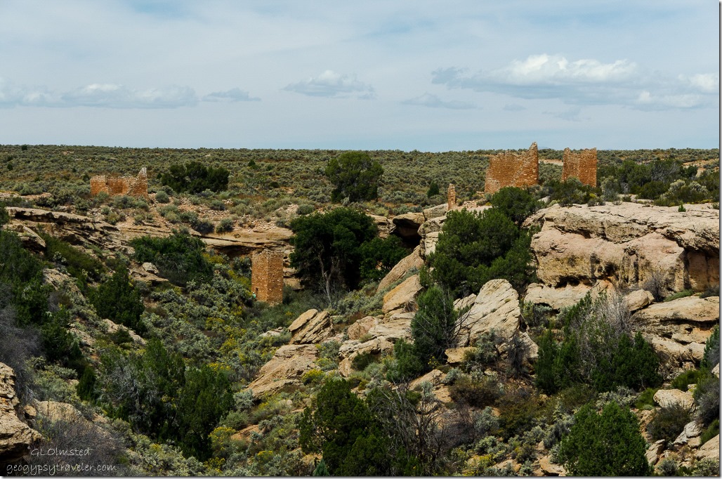 Hovenweep House, Square Tower & Hovenweep Castle Hovenweep National Monument Utah