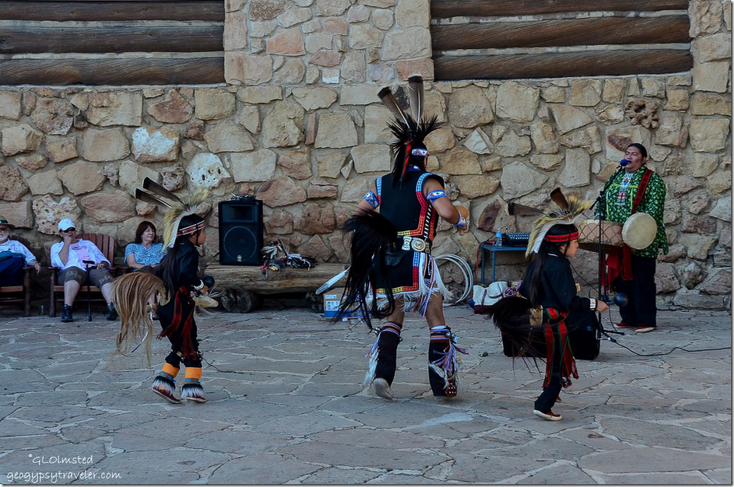 Derek & sons Horse dance Heritage Days North Rim Grand Canyon National Park Arizona