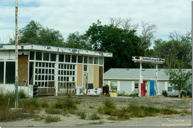 Abandoned fuel station Hanksville Utah