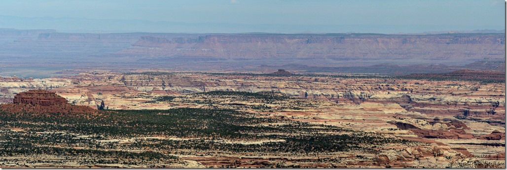 Southern Canyonlands National Park from BLM Utah