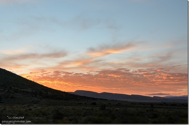 Sunset Camdeboo National Park Eastern Cape Graaff-Reinet South Africa