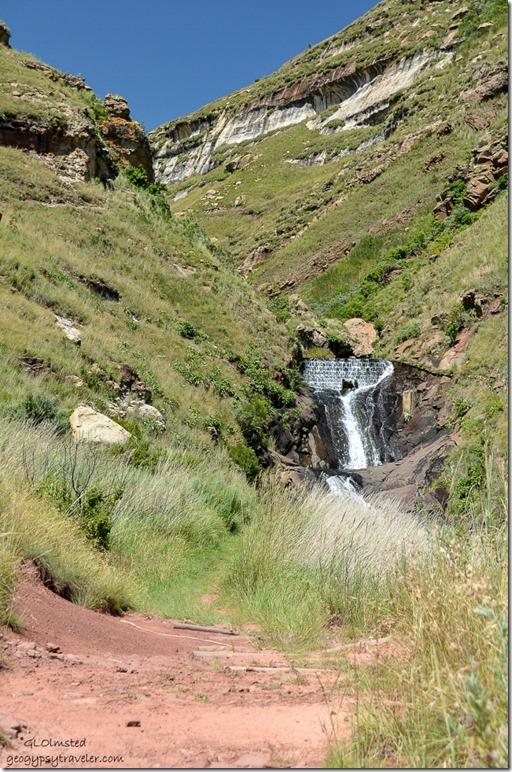 Waterfall Golden Gate Highlands National Park South Africa