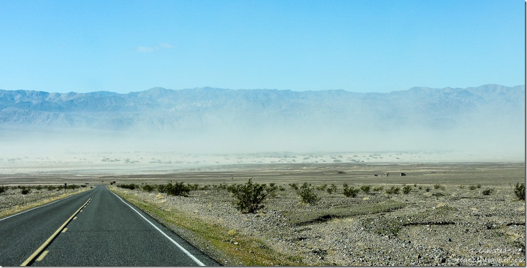 Wind blown Mesquite Sand Dunes Death Valley National Park California