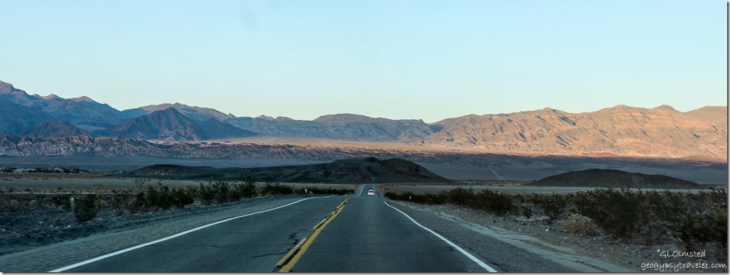 Hwy 190 South Death Valley National Park California