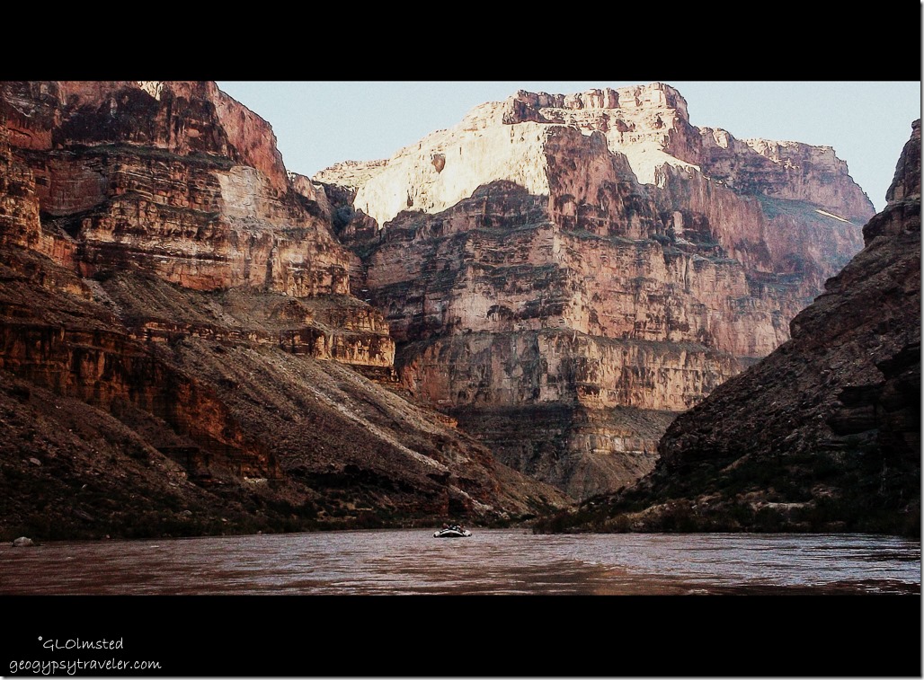 Rafting Colorado River Grand Canyon National Park Arizona