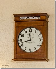 Clock Kelso Depot Mojave National Preserve California