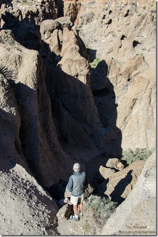 Bill Banshee Canyon Rings Loop Trail Hole in the Wall Mojave National Preserve California