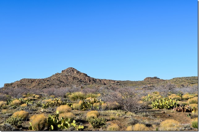 View NW from Deer Creek Road Hillside Arizona