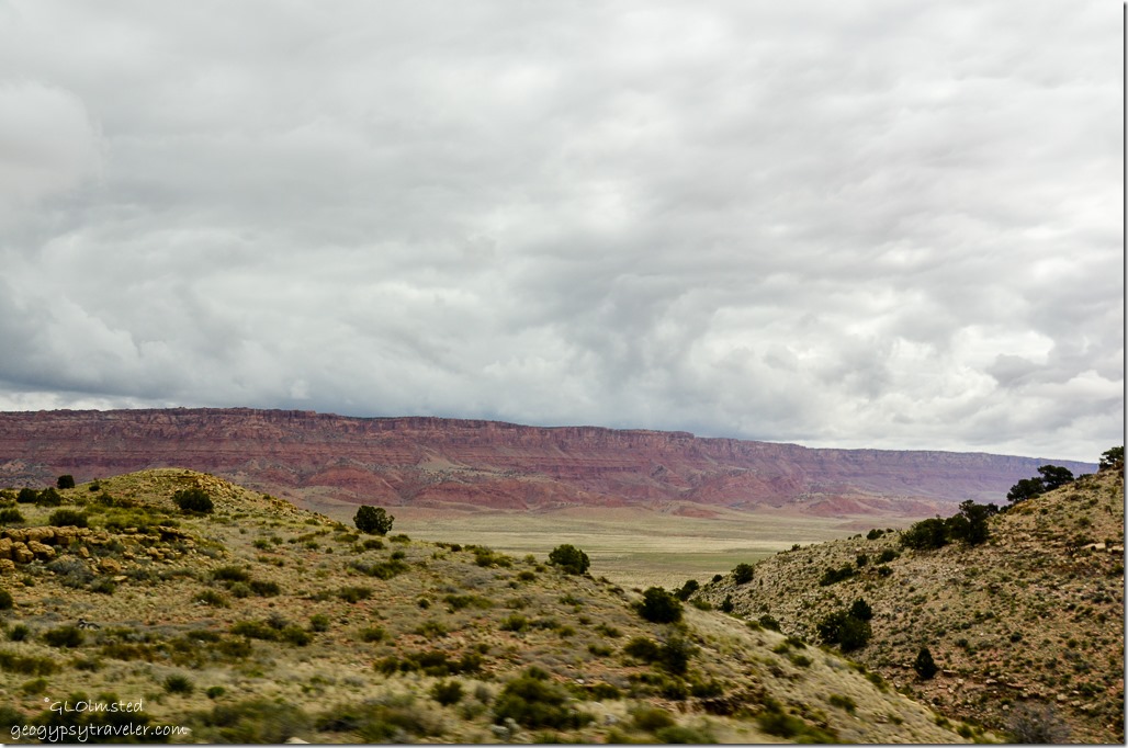 Storm clouds Vermilion Cliffs SR89A East Kaibab National Forest Arizona