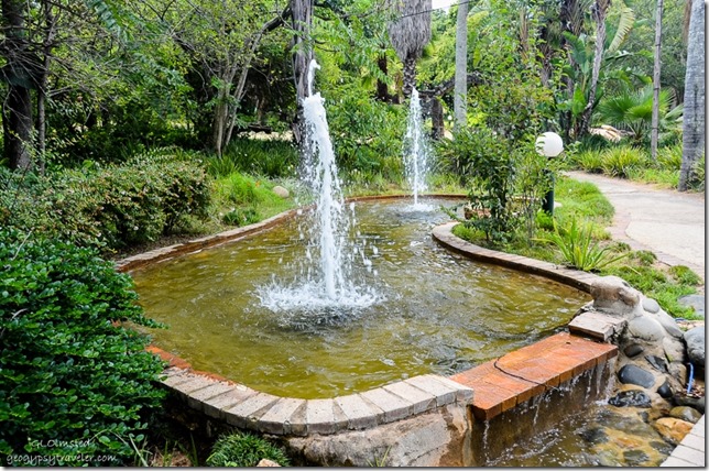 Garden fountain Forever Resort Badplaas South Africa
