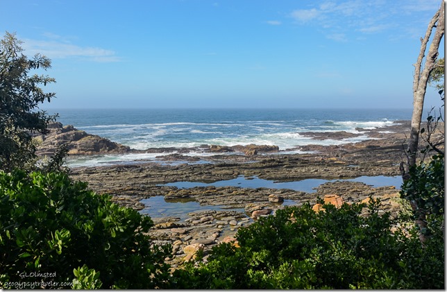 Indian Ocean view Waterfall trail Tsitsikamma National Park South Africa