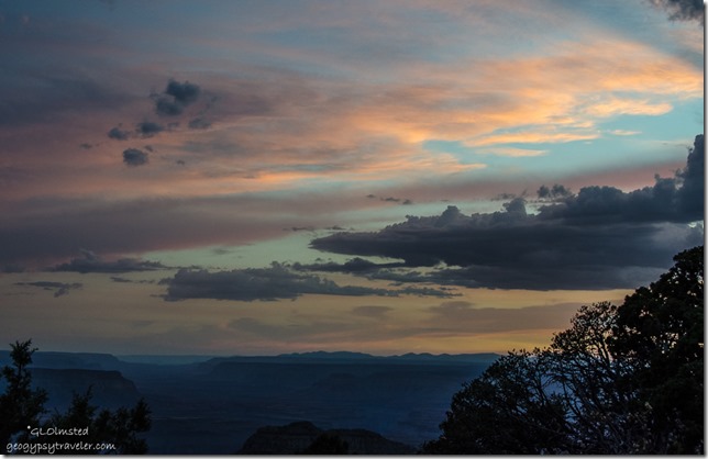 Sunset from Crazy Jug Point Kaibab National Forest Arizona