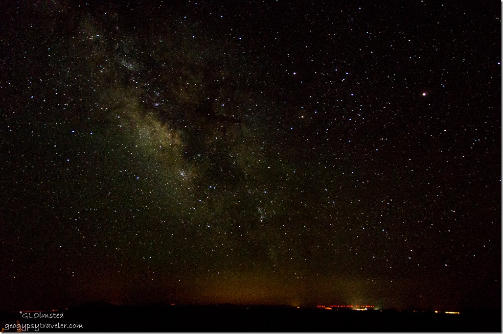 Milky Way from Lodge North Rim Grand Canyon National Park Arizona