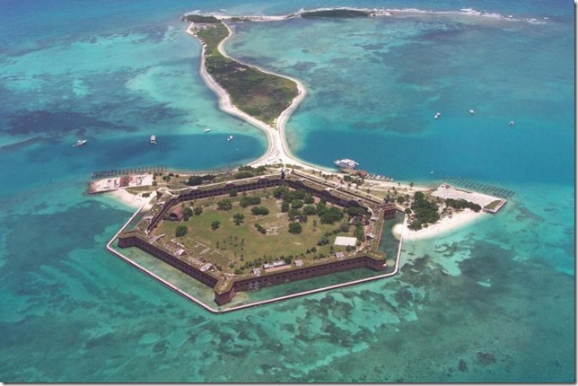 Dry Tortugas National Park Fort Jefferson aerial looking east by NPS 3EA6FC2D-1DD8-B71C-07E07949135F5392
