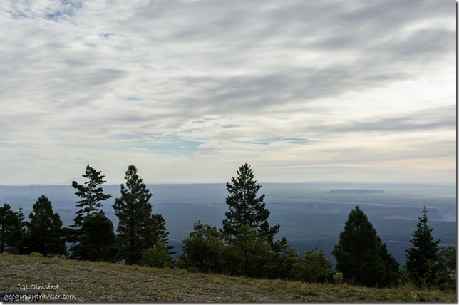 Clouds & hazy view Marble View Kaibab Kaibab National Forest Arizona