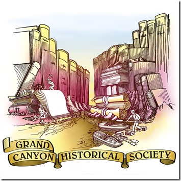 Grand Canyon Historical Society t-shirt logo