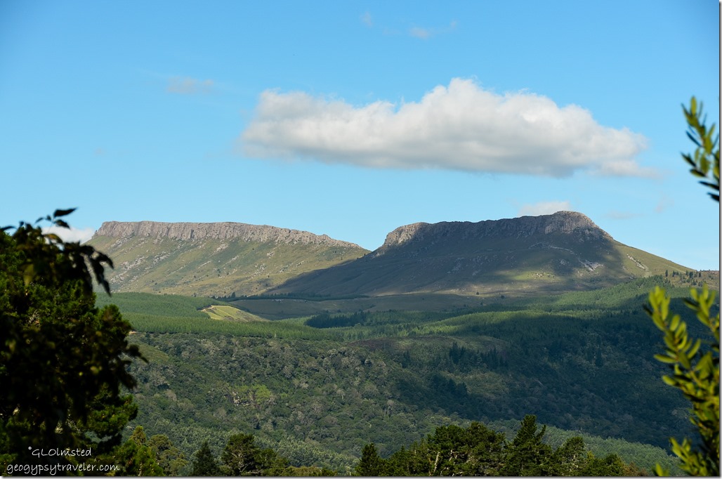 View of Hogsbacks from Never Daunted Self-catering Cottage Hogsback South Africa