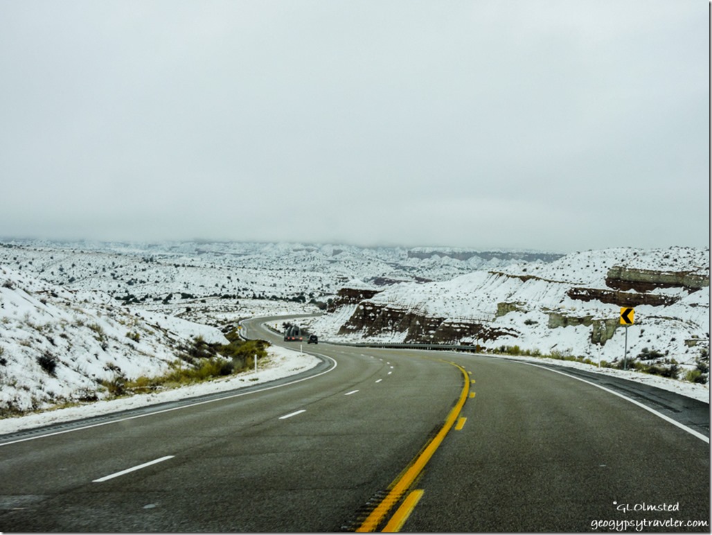Snow SR89 West Utah