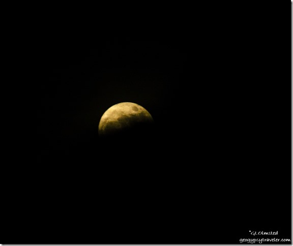 Moon rise Yarnell Arizona
