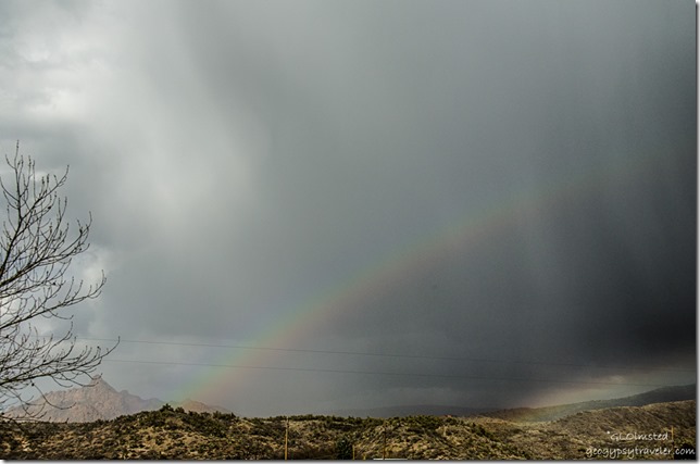 Double rainbow Kirkland Arizona