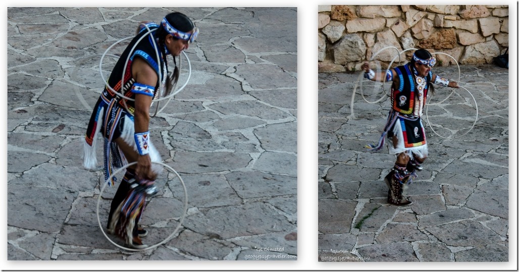 Derrick Suwaima Davis hoop dancing Heritage Days North Rim Grand Canyon National Park Arizona