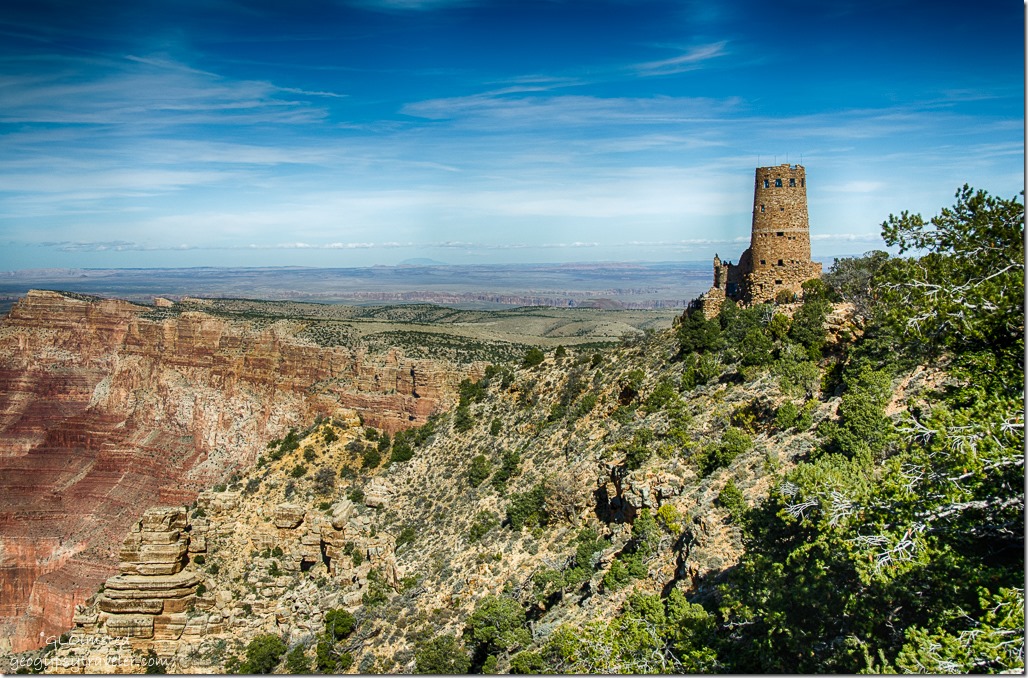 Desertview Watchtower South Rim Grand Canyon National Park Arizona