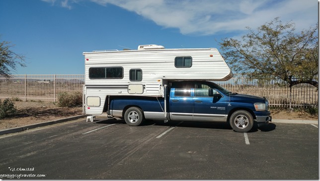 Truck camper Casino Arizona
