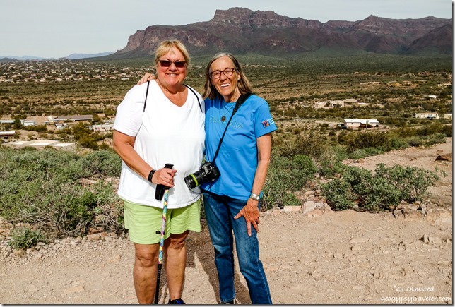 Sandee & Gaelyn Silly Mountain Mesa Arizona