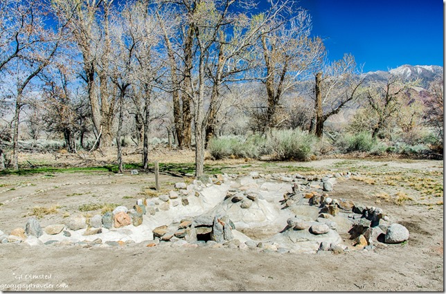 Arai family pond renovation Manzanar National Historic Site Independence California