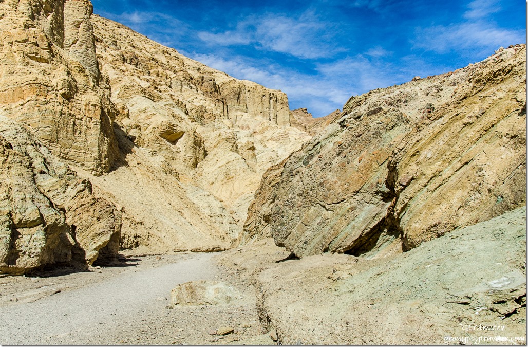 Golden Canyon Death Valley National Park California