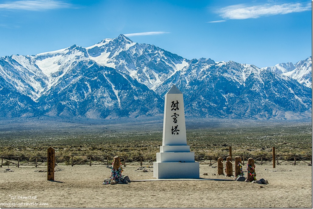 cemetery Manzanar National Historic Site Independence California