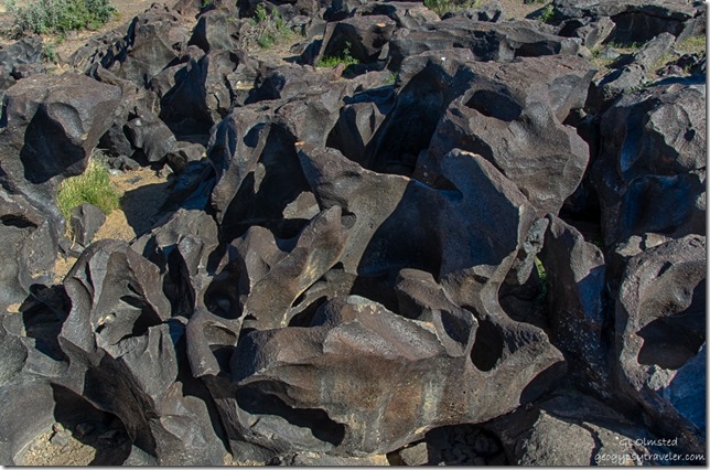 water carved basalt Fossil Falls BLM Little Lake California