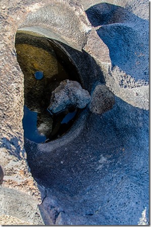 pothole Fossil Falls BLM Little Lake California