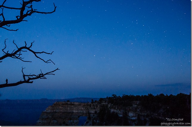 stars Angels Window Cape Royal North Rim Grand Canyon National Park Arizona