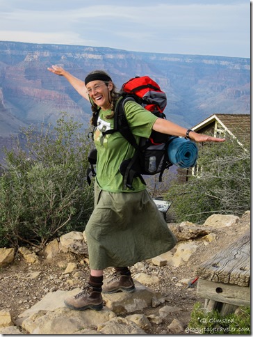 Gaelyn at the South Rim Grand Canyon National Park Arizona