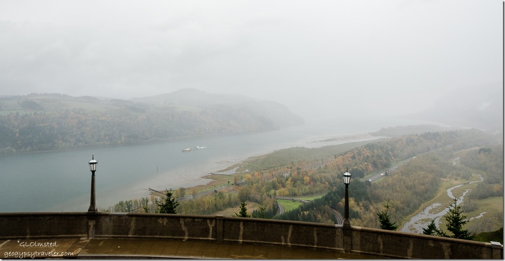 Columbia River from Crown Point Historic Columbia River Highway Crown Point Oregon