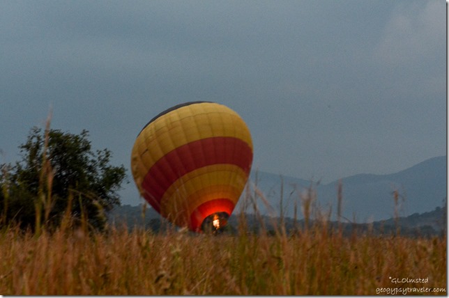 Hot air balloon Pilanesburg Game Reserve South Africa
