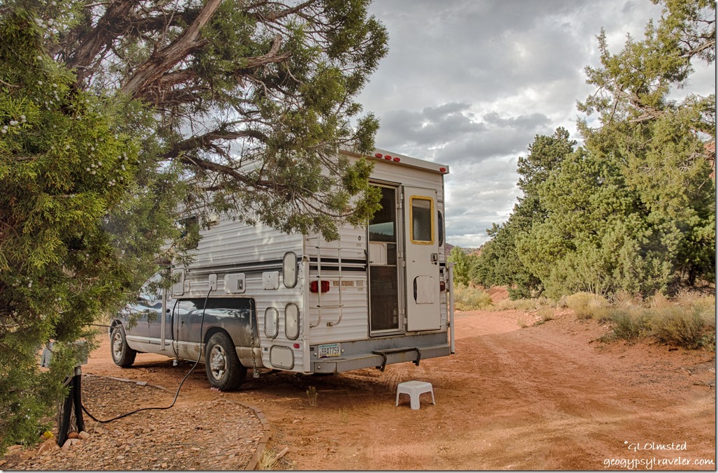 truck camper Kanab Utah