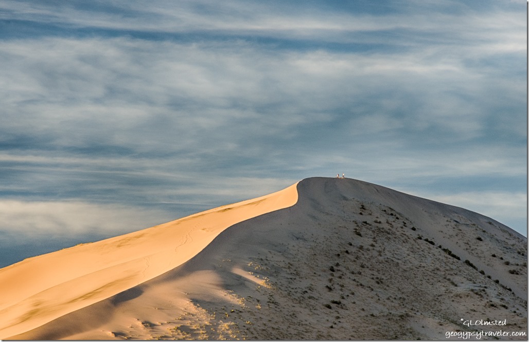 late light Kelso Dunes Mojave National Preserve California