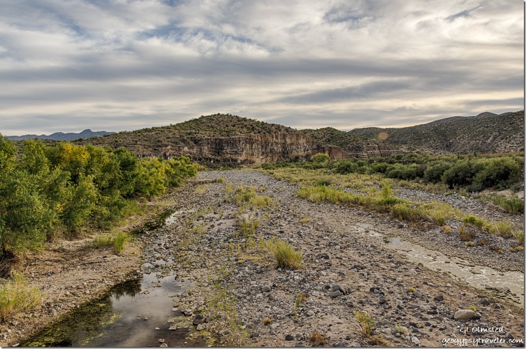 Burro Creek downstream from low bridge Arizona