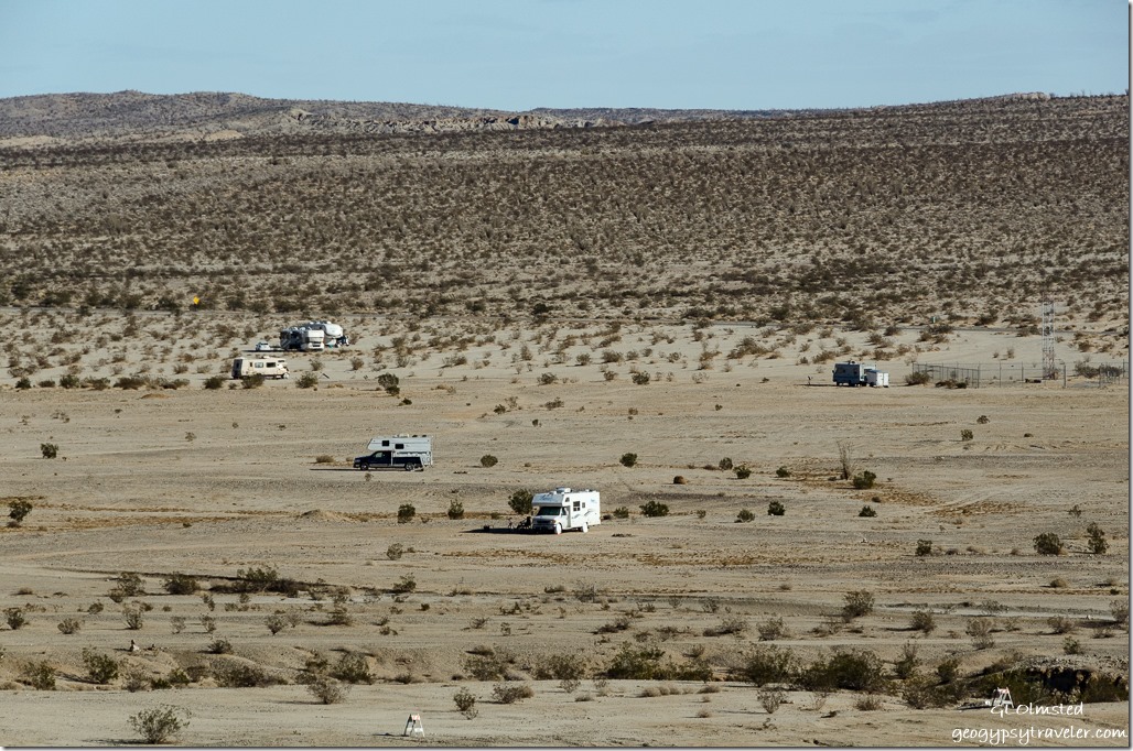 Truck camper & RVs from Coyote Mountain Anza-Borrego Desert State Park California