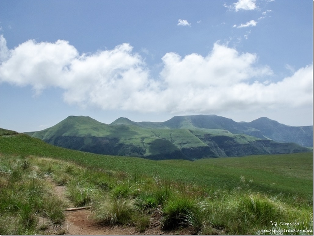 Valley view Drakensburg hike KwaZulu-Natal South Africa