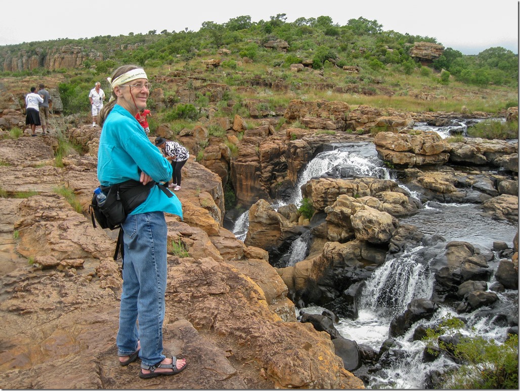 Gaelyn at Potholes Blyde River Canyon Nature Reserve Mpumalanga South Africa