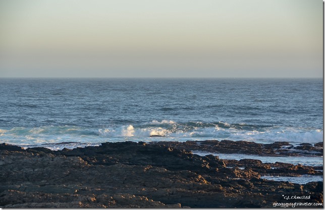 Sunset crashing waves Indian Ocean Tsitsikamma National Park South Africa
