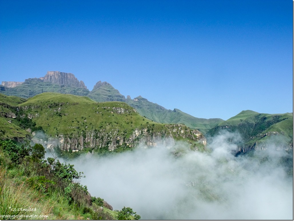 Drakensburg hike KwaZulu-Natal South Africa