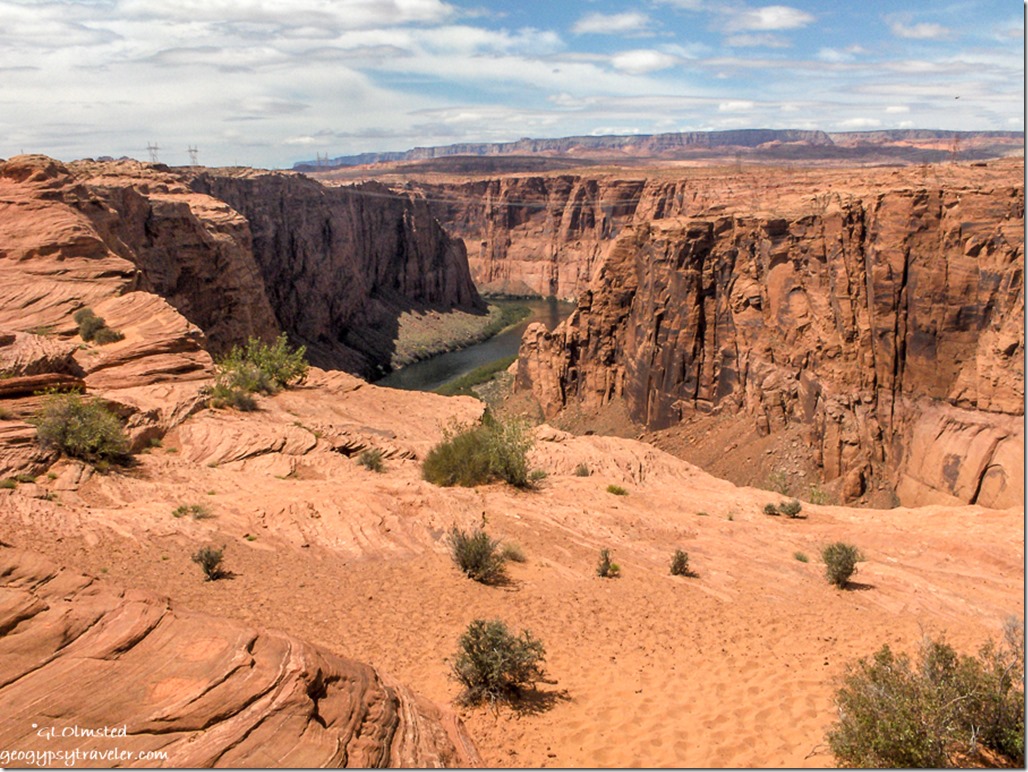 Colorado River overlook Page Arizona