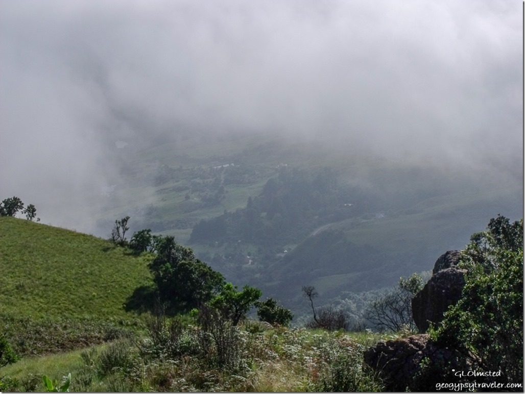 Valley view Drakensburg hike KwaZulu-Natal South Africa