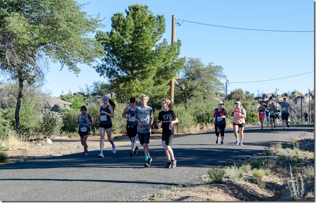 runners 19K Yarnell Memorial Run Lakewood Drive Yarnell Arizona