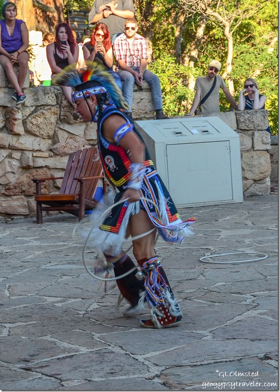 Derek Suwaima-Davis Hoop dance Heritage Days North Rim Grand Canyon National Park Arizona