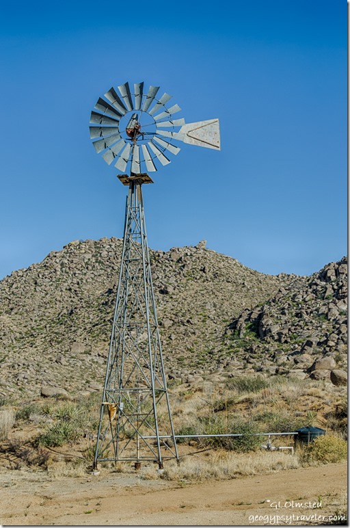 windmill cow head Weaver Mountains Yarnell Arizona